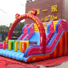 Scooby Bouncers Jumping Castles Slide Inflatable