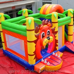 Lion Inflatable Bouncy Castle