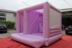 Pastel baby lavender inflatable boncy castle