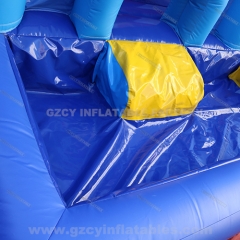 Spiderman inflatable slide bouncer water pool