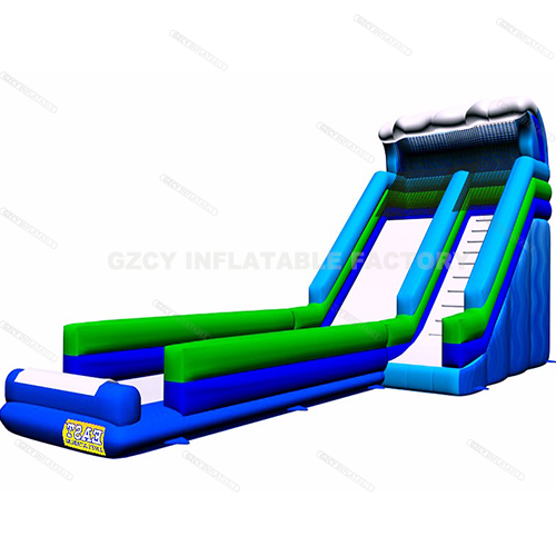 Giant commercial outdoor adult kids inflatable water slide