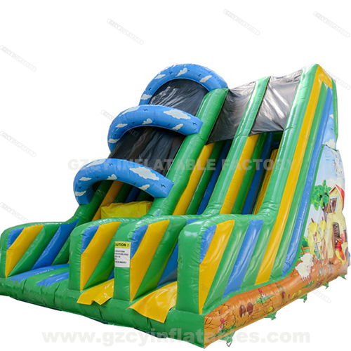 Giant commercial kids inflatable water slide