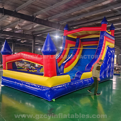 Outdoor commercial water slide, large inflatable water slide, large water slide for sale