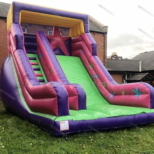 outdoor Inflatable giant water slide for kids