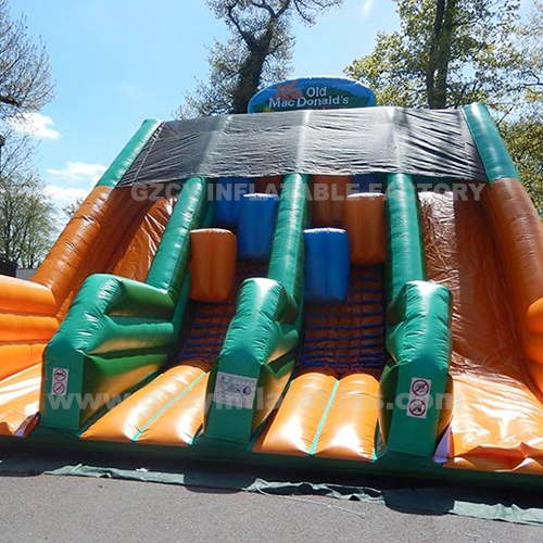 Commercial Inflatable Giant Water Slide Bounce Castle Trampoline Combo