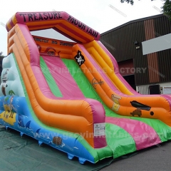 high giant inflatable slide/dry slide for adults and children