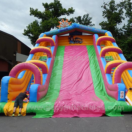 Giant outdoor inflatable bounce house slide commercial inflatable jumping bouncy castle slide kids inflatable bouncer with slide