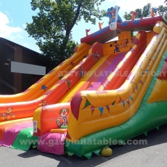 Commercial inflatable cartoon slide children's party bounce room inflatable big slide