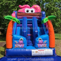 Commercial Octopus Inflatable Dry Slide
