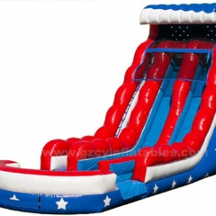 Stars and Stripes Double Lane Water Slide