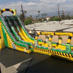 Toxic Revenge Trampoline Inflatable Giant Water slide