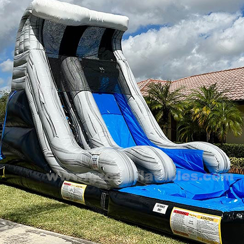 PVC Material Summer Outdoor Swimming Pool Slide Inflatable Jumping Castle Water Slide