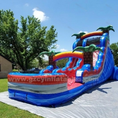 Adult inflatable outdoor large commercial water slide