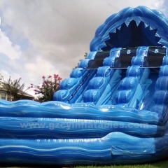 Big Kids Water Commercial Slide Hurricane Pvc Inflatable Slide