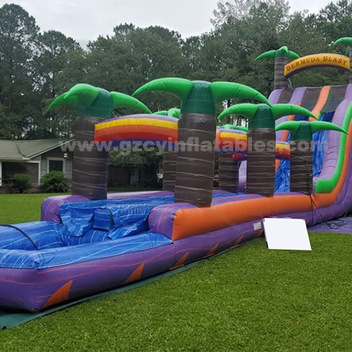 Commercial Inflatable Bounce House Jumper Water Slide with Pool