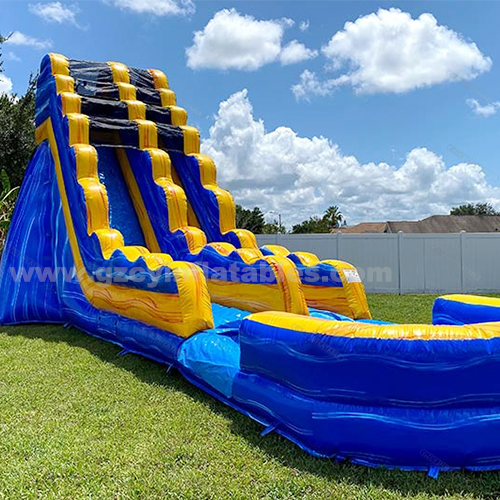 High Quality Orlando Inflatable Water Slide with pool
