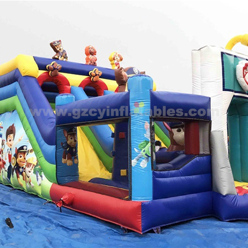 PAW Patrol Dog Park Fun City Inflatable Bounce Slide