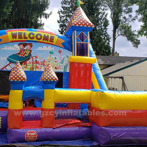 commercial outdoor kids obstacle course amusement park