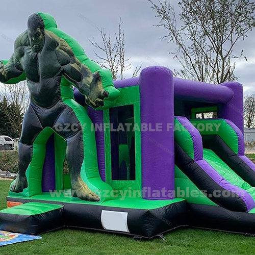 The Hulk Bounce Combo Jumping Castle with Slide