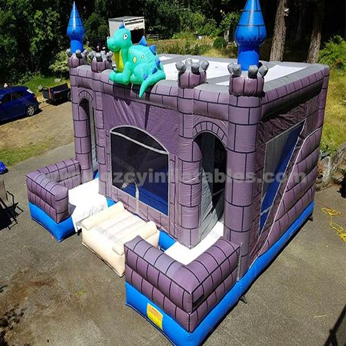 Commercial Dinosaur Inflatable Jumping Castle, Fun Bounce House for kids