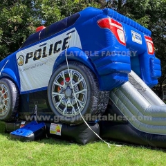 Inflatable Car Combo Kids Bounce Slide