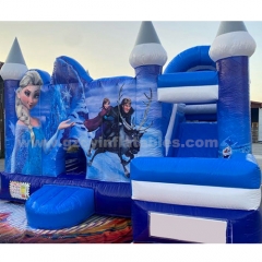 Frozen Kids Jumping Castle Inflatable Bounce House with Slides
