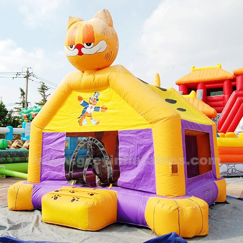 Garfield Cat Inflatable Bounce House Casle