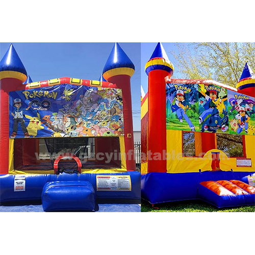 Pokemon Bounce House,pokemon Inflatable castle