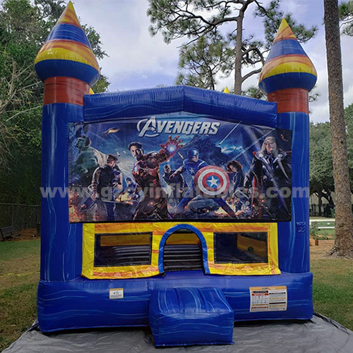 Avengers Bounce House With Slide