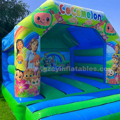 Coco Melon Themed Inflatable Bounce House Jumping Castle