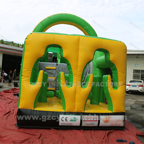 New Design Outdoor Inflatable Obstacle Jumping Trampoline