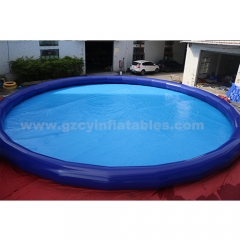 Inflatable round swimming pool outdoor large round pool for kids and adults