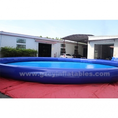 Inflatable round swimming pool outdoor large round pool for kids and adults