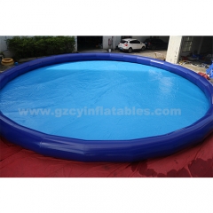 Inflatable round swimming pool outdoor large round pool for kids and adults