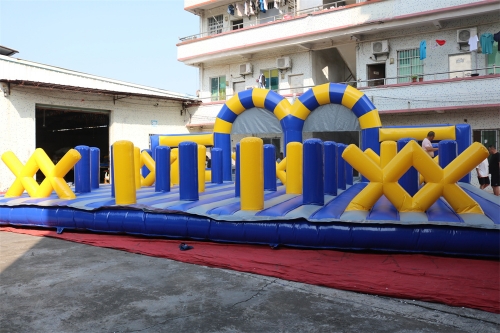 Commercial inflatable trampoline inflatable obstacle course