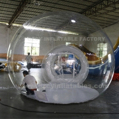 Outdoor camping transparent tent, commercial inflatable bubble room