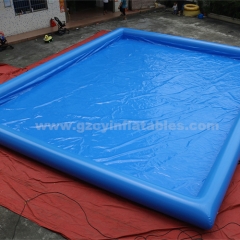 Outdoor playground large square inflatable pool kids inflatable swimming pool