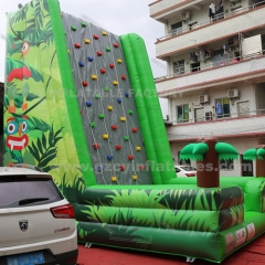 Commercial Inflatable Kids and Adults Inflatable Bounce Trampoline Inflatable Climbing Wall