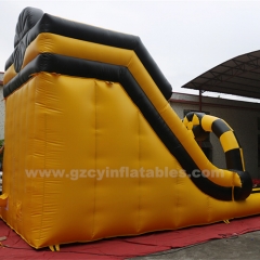 Kids and Adults Big Inflatable Slides Inflatable Obstacle Race Trampoline Slide