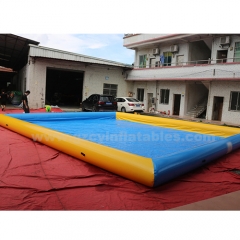 Outdoor commercial inflatable swimming pool