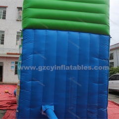 New Design Inflatable Palm Tree Beach Water Slide Commercial Water Slide With Amusement Park Swimming Pool