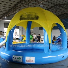 Kids Inflatable Pool Tent, Inflatable Pool Party Tent, Pool Dome Tent