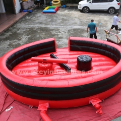 Sports game inflatable arena gladiator for kids and adults