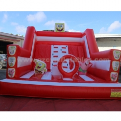 Commercial Inflatable SpongeBob SquarePants Bounce Castle Trampoline for Kids