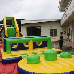 Inflatable Obstacle Game Inflatable Bounce Equipment Inflatable Land Park Equipment
