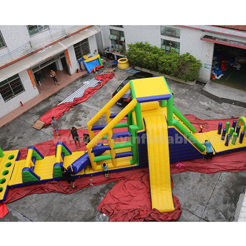 Inflatable Obstacle Game Inflatable Bounce Equipment Inflatable Land Park Equipment