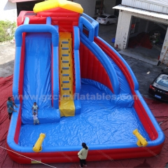 Customized PVC inflatable slide inflatable water slide Inflatable pool slide