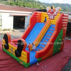 Commercial inflatable climbing castle slide, inflatable castle slide combo