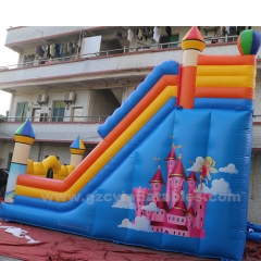 Commercial PVC Large Inflatable Jumping Castle Slide Children Inflatable Playground