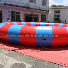 Outdoor large commercial PVC inflatable swimming pool